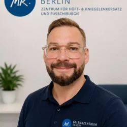 arkus Krüger, Leiter Office und Patientenmanagement im Gelenkzentrum Berlin
